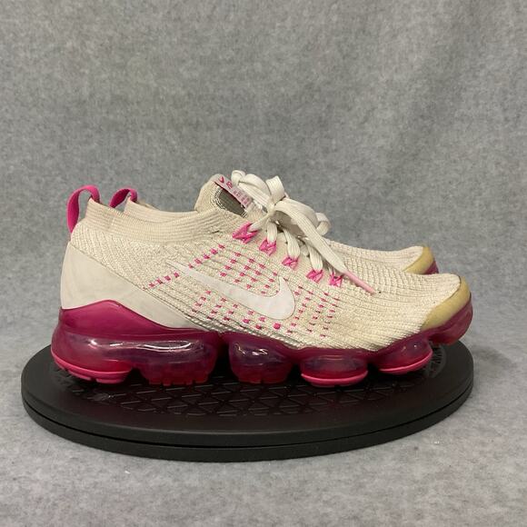 Nike Air VaporMax Flyknit 3 Phantom Laser Fuchsia AJ6910-005 Women’s Size 8 - Picture 1 of 6